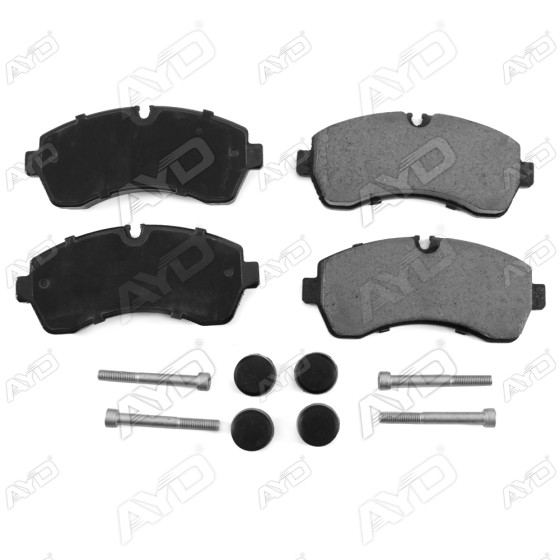 Ön Fren Balatası - Aksesuarli Mercedes-benz Sprinter Crafter Jumbo Teker Çift Teker 2006> Crafter 2006> Çift Teker - Kod AYD-60157B - OEM 2E0698151AA9064210300A00442082202E0698151C ürün görseli
