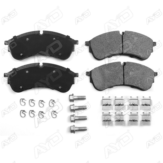 Ön Fren Balatası - Ful Aksesuar Saçli Vidali Volkswagen Crafter (Sy_sz) 2.0 Audi TDI 2018- Uzun Sase / Cift Teker - Kod AYD-60326C - OEM 2N0698151A ürün görseli