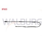 WALBURG Fren Balata Fişi ÖN - 10-17 - Kod BFS023 - OEM 34356791958