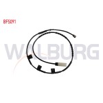 WALBURG Balata Ikaz Kablosu Sol-sag Arka 1128mm Mini (R56) Cooper / Clubman (R55) 2006-2013 - Kod BFS091 - OEM 34356792573
