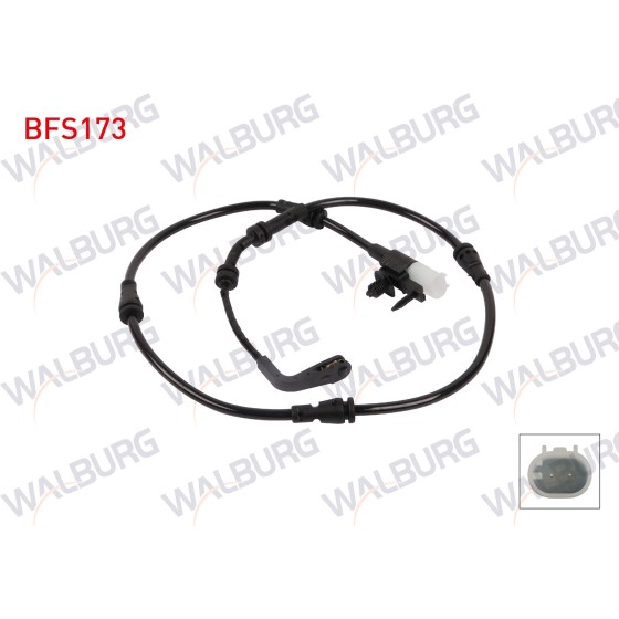 WALBURG Balata Ikaz Kablosu Sol-sag Arka 840mm Land Rover Discovery Sport 2019- / R.rover Evoque 2018- / Jaguar E-pace 2017 - Kod BFS173 - OEM J9C2076 ürün görseli