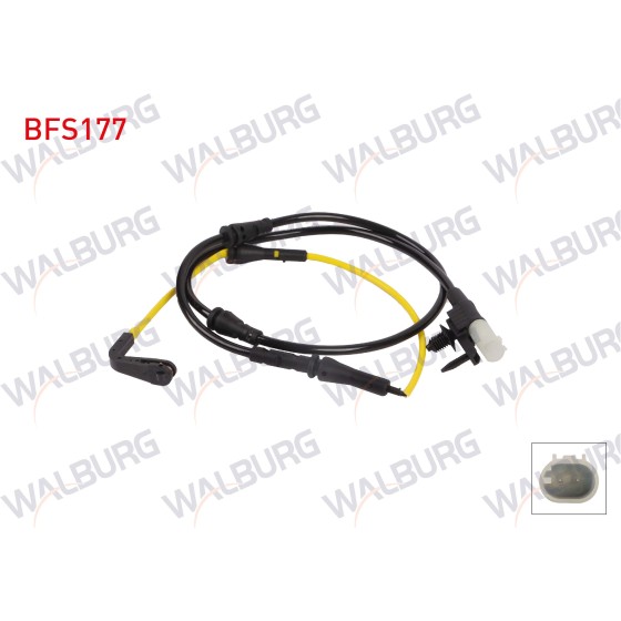 WALBURG Balata Ikaz Kablosu ON Sol-sag 1105mm Jaguar F-pace (X761) 2015- / Range Rover Velar (L560) 2017 - Kod BFS177 - OEM LR090683 ürün görseli