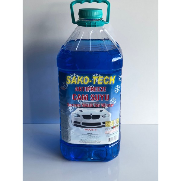 BLUEMAX OIL Cam Suyu 5 Litre -35 Derece Mavi - Kod BL-01398 - OEM BL01398