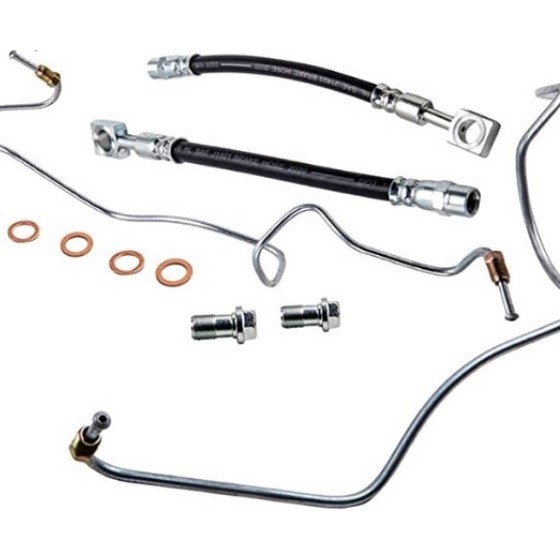 BLUEMAX Arka Fren Hortumu - Fren Hortumu Sağ Borulu Fren Kaliperinde Volkswagen Golf 4 Volkswagen Bora Skoda Octavia New Volkswagen Beetle - Kod BL-10-0131 - OEM 1J0611764F ürün görseli