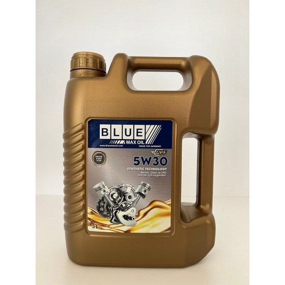 BLUEMAX OIL Motor Yaği 5w30 5 Litre Dpf Partiküllü ( Koli Adedi 4 )(1 Palette 50 Koli Var) - OEM BL-10006 ürün görseli