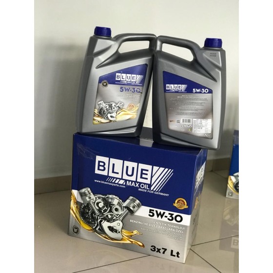 BLUEMAX OIL Motor Yaği 5w30 7 Litre Tam Sentetik Koli Adeti 3 - OEM BL-10009 ürün görseli