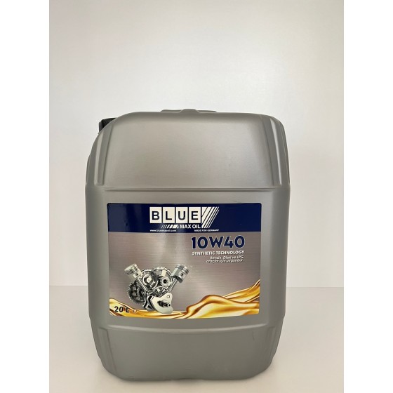 BLUEMAX OIL Motor Yaği 10w40 20 Litre Sentetik ( 1 Palette 48 Adet Var ) - OEM BL-10015 ürün görseli