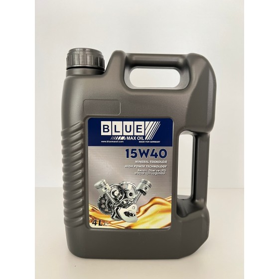 BLUEMAX OIL Motor Yaği 15w40 4 Litre Tam Sentetik Koli Adeti 4 - OEM BL-10016 ürün görseli