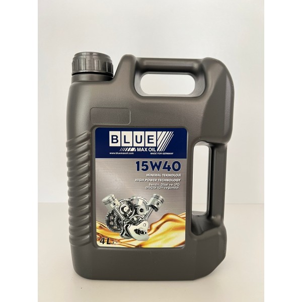 BLUEMAX OIL Motor Yaği 15w40 4 Litre Tam Sentetik Koli Adeti 4 - OEM BL-10016