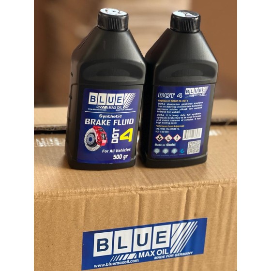 BLUEMAX OIL Fren Hidroligi Brake Fluid Dot 4 (C) 500 ML (Koli Adedi 24) - OEM BL-10024 ürün görseli