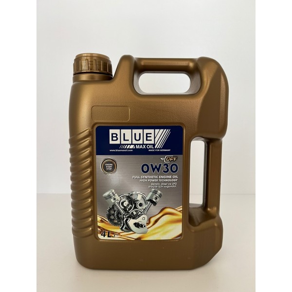 BLUEMAX OIL Motor Yaği 0w30 4 Litre Dpf Partiküllü ( Koli Adedi 4 ) - OEM BL-10025