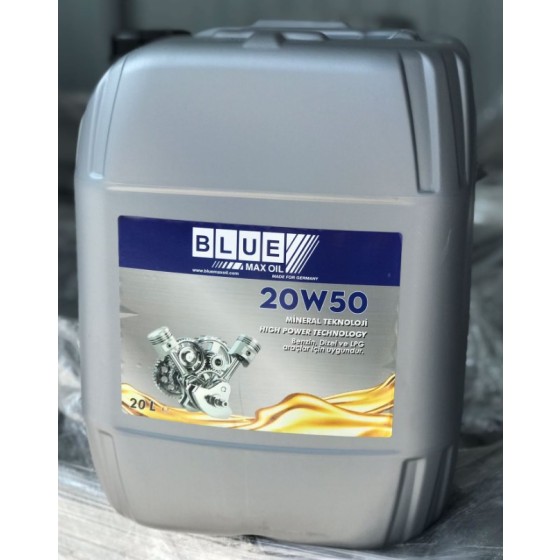 BLUEMAX OIL Motor Yaği 20w50 20 Litre Tam Sentetik - OEM BL-10029 ürün görseli
