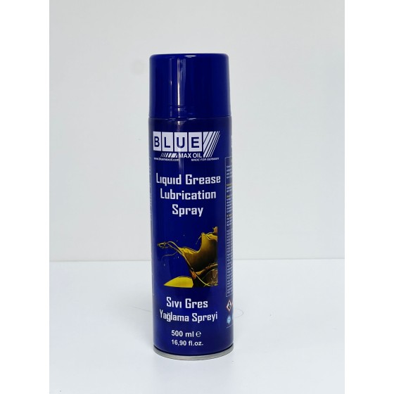 BLUEMAX OIL Sivi Gres Yağlama Spreyi 500 ML ( Koli Adedi / 24 LÜ ) - OEM BL-10031 ürün görseli