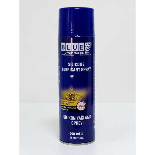 BLUEMAX OIL Silikon Yağlama Spreyi 500 ML ( Koli Adedi / 24 LÜ ) - OEM BL-10032