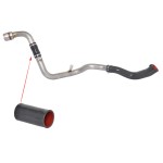 BLUEMAX Turbo Hortumu Metal Boru Hariç OK Ile Gösterilen Küçük Hortum Dacia Logan I / Dacia Sandero I 1.5 DCI - Kod BL-11149 - OEM 144608304R144608245R