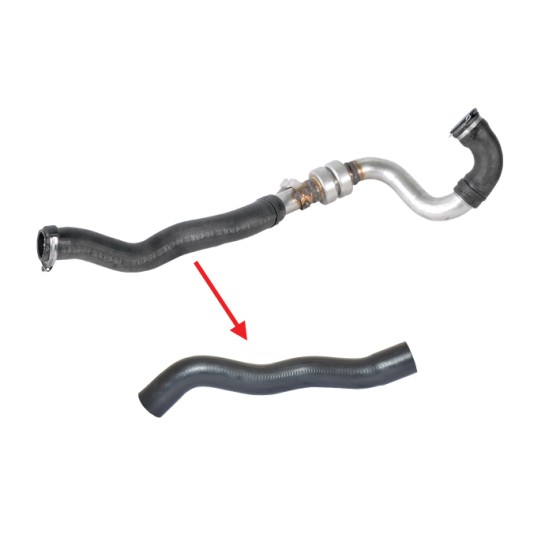 BLUEMAX Turbo Hortumu Metal Boru Hariç OK Ile Gösterilen Büyük Hortum Dacia Duster 1.5 DCI Dacia Logan I 1.5 DCI Dacia Sandero I 1.5 DCI - Kod BL-11179 - OEM 8200598006 ürün görseli