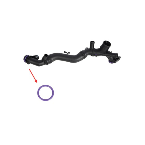 BLUEMAX Devirdaim Su Pompası - Borusu Contasi Arkana Renault Captur Igrand Scénic Ivkadjar Renault Koleos II Renault Megane IV Talisman 1.3 Dig-th5h 470 - Kod BL-11433 - OEM 2104900QAC210497511R ürün görseli