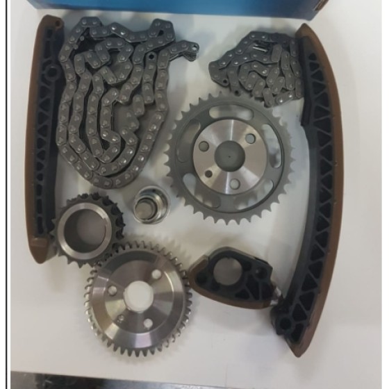BLUEMAX Eksantrik Parçası - Zincir Seti Mercedes-benz Sprinter Zinciri / Zincir Gergisi / 4kizak / Yag Pompa Zinciri / Grank-2 Eksantrik Dişlisi - Kod BL-1159 - OEM A6400500111S4 ürün görseli
