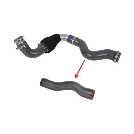 BLUEMAX Turbo Hortumu Metal Boru Hariç OK Ile Gösterilen Büyük Hortum Renault Trafic II 2.5 DCI Opel Vivaro A 2.5 DTI Nissan Primastar 2.5 DCI - Kod BL-12320 - OEM 820064818782004436204417712GM938592181446300Q0M ürün görseli