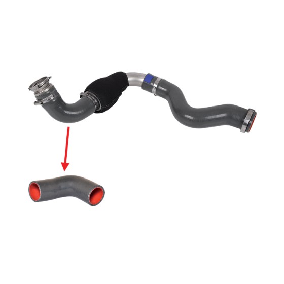 BLUEMAX Turbo Hortumu Metal Boru Hariç OK Ile Gösterilen Küçük Hortum Renault Trafic II 2.5 DCI Opel Vivaro A 2.5 DTI Nissan Primastar 2.5 DCI - Kod BL-12321 - OEM 82006481874417712GM9385921882004436201446300Q0M ürün görseli