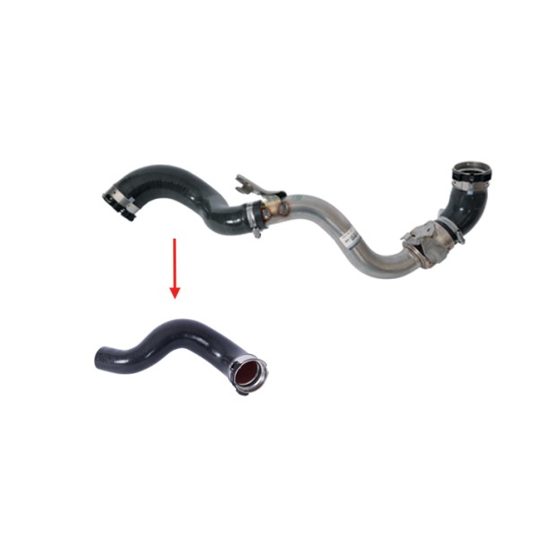 BLUEMAX Turbo Hortumu Metal Boru Hariç OK Ile Gösterilen Büyük Hortum Renault Trafic Iii 1.6 DCI Opel Vivaro B 1.6 DCI - Kod BL-12325 - OEM 144603145R4422245GM93451667