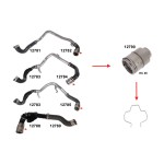 BLUEMAX Turbo Borusu Sekmani Master Iii Movano B II 2.3 CDTI RWD M9T 700 - M9T 702 GM GM - Kod BL-12792 - OEM 144607250R144603389R144604669R