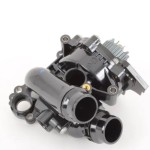 BLUEMAX Devirdaim Su Pompası - SU Pompasi Gövdeli Termostatli A3-a4-a5-q5-volkswagen Passat Cdaa-cdab-cfka-cdnb-cdnc 1, 8 Audi Tfsi-2, 0 Audi TFSI GK / P659 - Kod BL-1364 - OEM 06H121026CQ