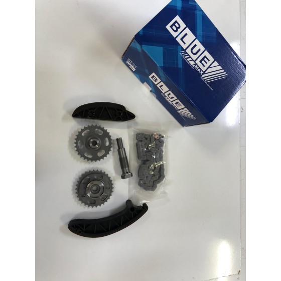 BLUEMAX Eksantrik Parçası - Gergi Zincir Seti Eks.zinciri+kizak+gerici Eks.dislisi 651 2012- Mercedes-benz Sprinter 44973 44971 36593 44959 30323 39593 - Kod BL-1442 - OEM A6510500011 ürün görseli