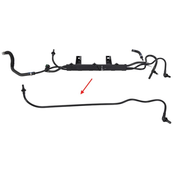 BLUEMAX Yakit Borusu Braket Hariç Fiat Doblo 1.3 MULTIJET - Kod BL-14611 - OEM 51783277