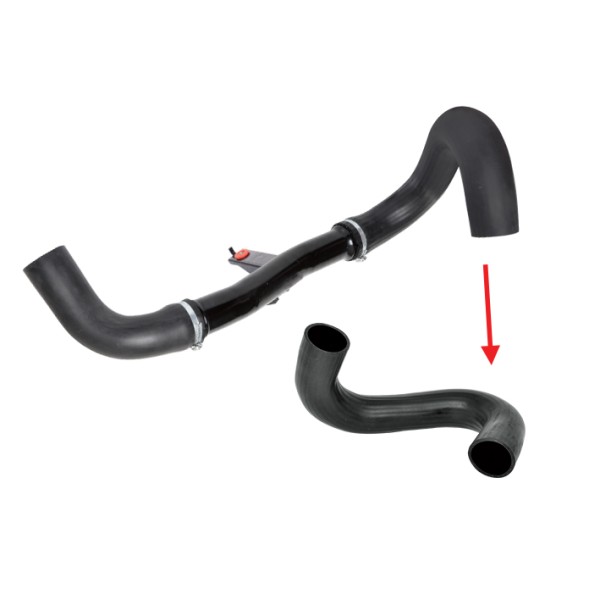 BLUEMAX Turbo Hortumu Metal Boru Hariç OK Ile Gösterilen Büyük Hortum Fiat Ducato Iii 2.3 JTD Fiat Ducato IV 2.3 JTD - Kod BL-14813 - OEM 136681608013589080801350784080