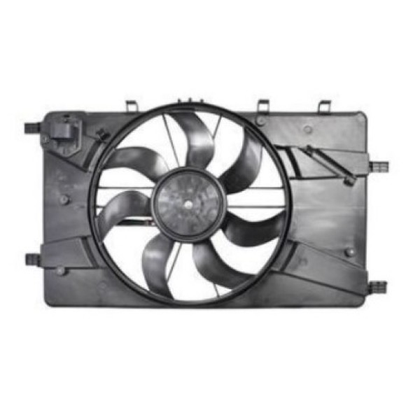 BLUEMAX Fan Motoru - Komple Davlumbazli Opel Astra J Opel Zafira C Cruze A16XHT A16LET B16DTL B16DTH A17DTC A17DTE A17DTJ A20DTH - Kod BL-1514 - OEM 1341113