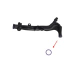 BLUEMAX Devirdaim Su Pompası - Borusu Contasi OK Ile Gösterilen Contac3 C4 DS3 108 2008 208 308 301 1.2 Vti - Kod BL-17160 - OEM 9831655280