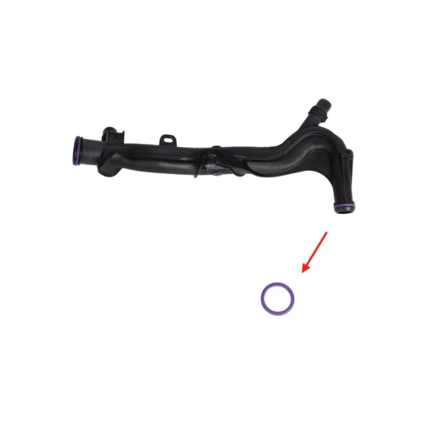 BLUEMAX Devirdaim Su Pompası - Borusu Contasi OK Ile Gösterilen Contac3 C4 DS3 108 2008 208 308 301 1.2 Vti - Kod BL-17160 - OEM 9831655280