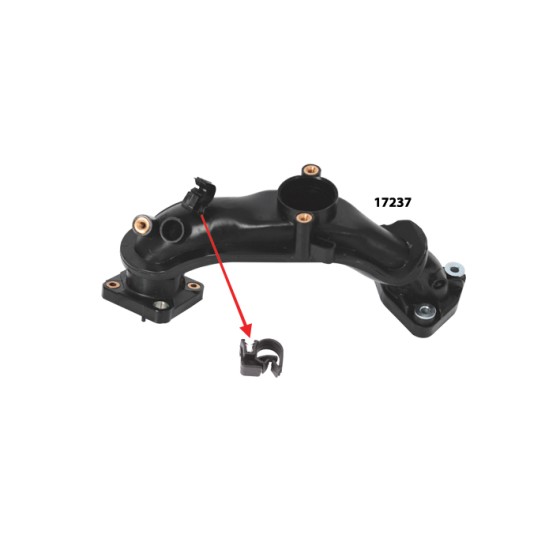 BLUEMAX Emme Manifold Borusu Klipsi 25cm X 25cm Berlingo C-elysee C3 Aircross II C3 Picasso C4 Grand DS3 Spacetourer 2008 207 208 3008 301 508 1.6 6992.g - Kod BL-17199 - OEM 9255026380 ürün görseli