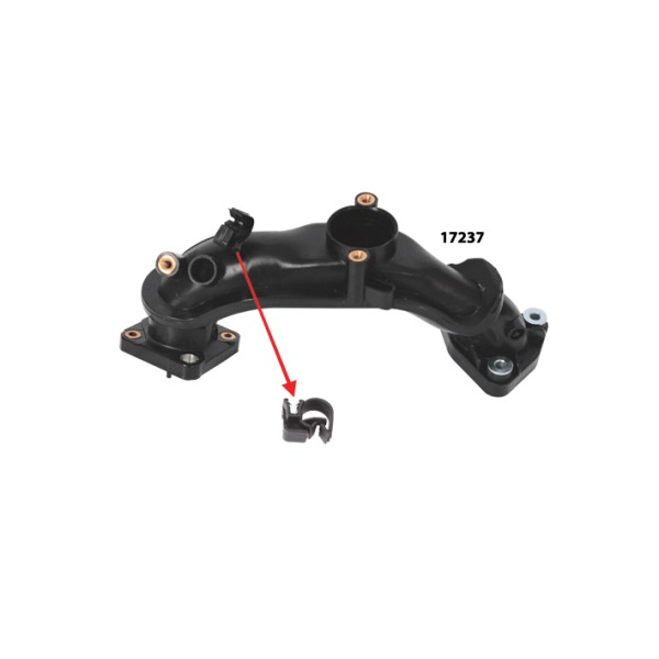BLUEMAX Emme Manifold Borusu Klipsi 25cm X 25cm Berlingo C-elysee C3 Aircross II C3 Picasso C4 Grand DS3 Spacetourer 2008 207 208 3008 301 508 1.6 6992.g - Kod BL-17199 - OEM 9255026380