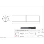 BLUEMAX Vakum Hortumu B / Tipi 10mm X 18mm = 90cm Karsan J9 Premier 2.8 DI. - Kod BL-17761 - OEM 142605.01