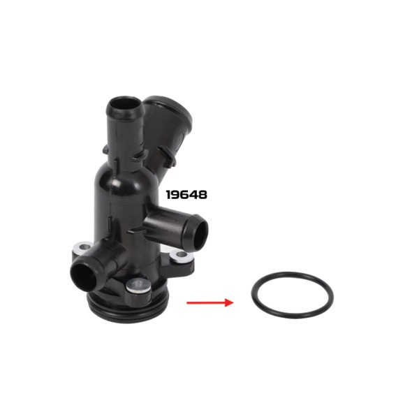 BLUEMAX Devirdaim Su Pompası - Borusu Contasi 43.20mm X 3.53mm Ford Transit V 184 2.4 TDCI Ford Transit V 347 2.4 TDCI Land Rover Defender 2.4 TDCI - Kod BL-19696 - OEM W706798S3001136389LR004614