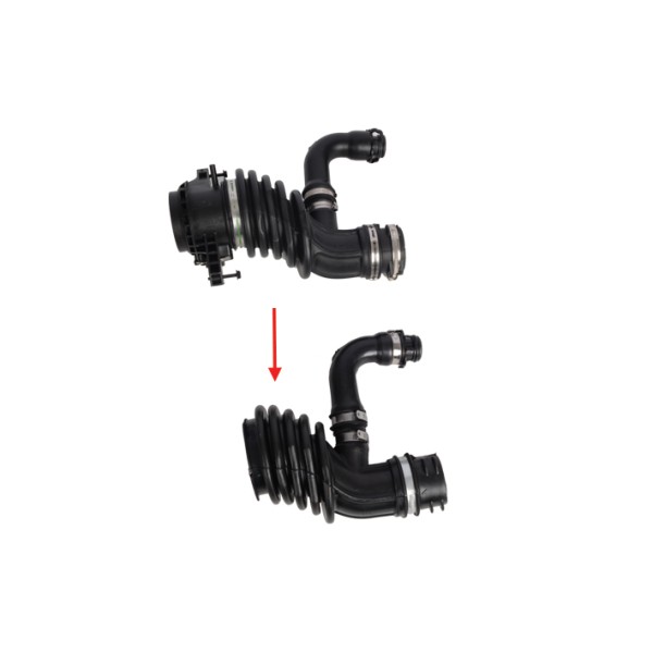BLUEMAX Hava Filtre Hortumu Plastik Boru Hariç Ford Focus II / Ford C Max I 1.6 TDCI. Volvo S 40 / V 50 / C 30 1.6D 7m5 - Kod BL-19905 - OEM 1543828