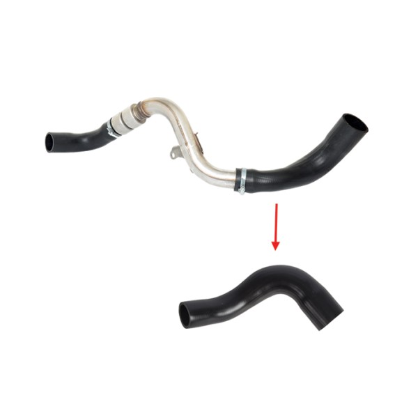 BLUEMAX Turbo Hortumu Metal Boru Hariç OK Ile Gösterilen Büyük Hortum Ford Focus II / Ford C Max I 1.8 TDCI 115 HP - Kod BL-19917 - OEM 4M516C646DF14805554M516C646DD13746554M516C646DE1430787