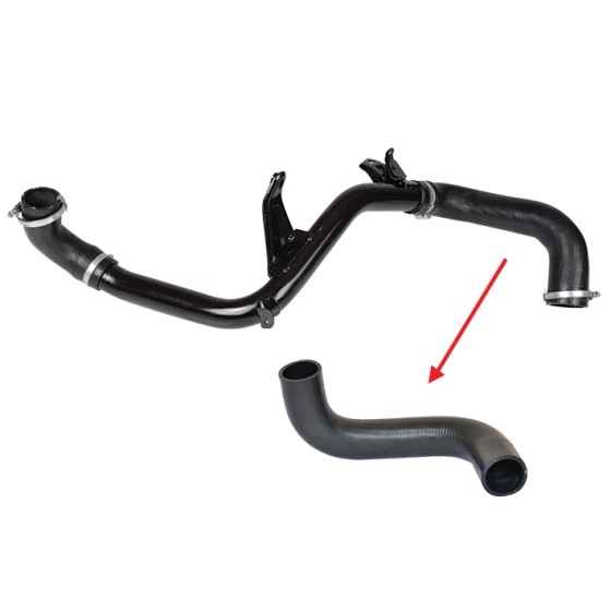 BLUEMAX Turbo Hortumu OK Ile Gösterilen Büyük Hortum Ford Focus II / Ford C Max I 1.6 TDCI. Volvo C 30 / S 40 / V 50 1.6 D. - Kod BL-19948 - OEM 6M516C646GC16721896M516C646GA143941031273520 ürün görseli
