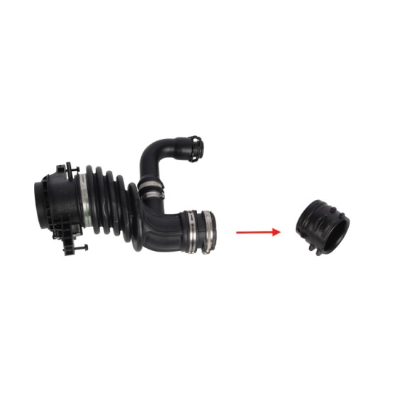 BLUEMAX Hava Filtre Hortum Contasi Ford Focus II / Ford C Max I 1.6 TDCI Volvo S40 / Volvo V50 / Volvo C30 1.6 D - Kod BL-19956 - OEM 7M519A673EH ürün görseli