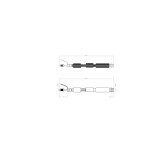 BLUEMAX Ön Fren Hortumu - Ford Connect 02 - 13 - Kod BL-20-0106 - OEM 2T142078AG