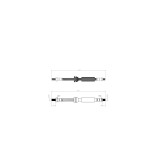 BLUEMAX Arka Fren Hortumu - Ford Escort V VI Kampana 92-96 - Kod BL-20-0113 - OEM 1666294