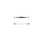 BLUEMAX Arka Fren Hortumu - Ford Escort V 90-94 - - 1323 - Kod BL-20-0229 - OEM 3S512282A