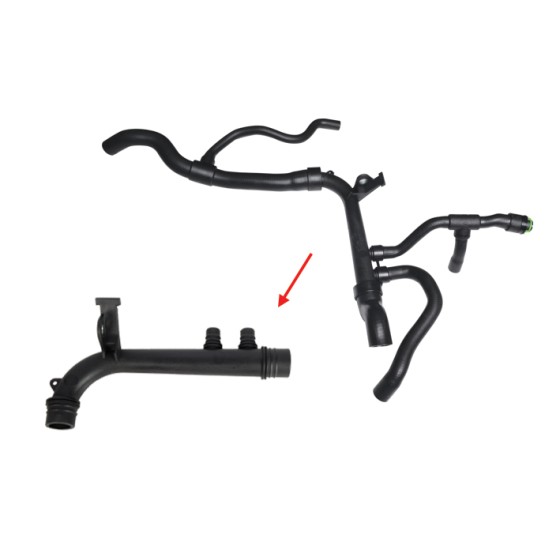 BLUEMAX Radyatör - Bağlanti Borusu Klima Sistemine Sahip Olan Araçlarda Kullanilmiştir Opel Vectra B 1.6 I 16V X 16 Xel - Kod BL-21165 - OEM 90530253 ürün görseli