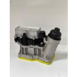 BLUEMAX Yağ Filtre Kütüğü Termostatli Contali Soğutuculu Komple Alm. - E84-x3 F25-x4 N47 F20-f20 Lci-e91 Lci-e92 - Kod BL-2550ALM - OEM 11428507697