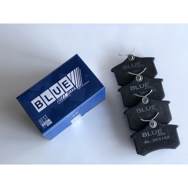 BLUEMAX Fren Balata Arka Volkswagen Golf IV (1j1) 1.4i 16V 15.00mm 1997-2005 Akl - Kod BL-263152 - OEM 191698451A