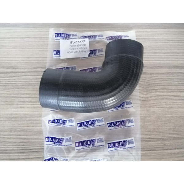 BLUEMAX Turbo Hortumu Seat Cordoba Iii 1.9 Audi TDI Volkswagen Polo Iv-v 1.9 Audi TDI - 1.8 Gti Skoda Fabia I-ii 1.9 Audi TDI Skoda Roomster I 1.9 Audi TDI - Kod BL-27277 - OEM 6Q0145832D
