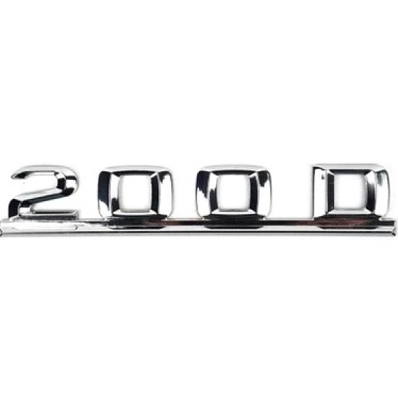 BLUEMAX Bagaj Yazisi W124 200D - Kod BL-2814 - OEM A1248171215 ürün görseli