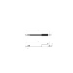 BLUEMAX Ön Fren Hortumu - Opel Corsa A 92-94 - Kod BL-30-0138 - OEM 96387196